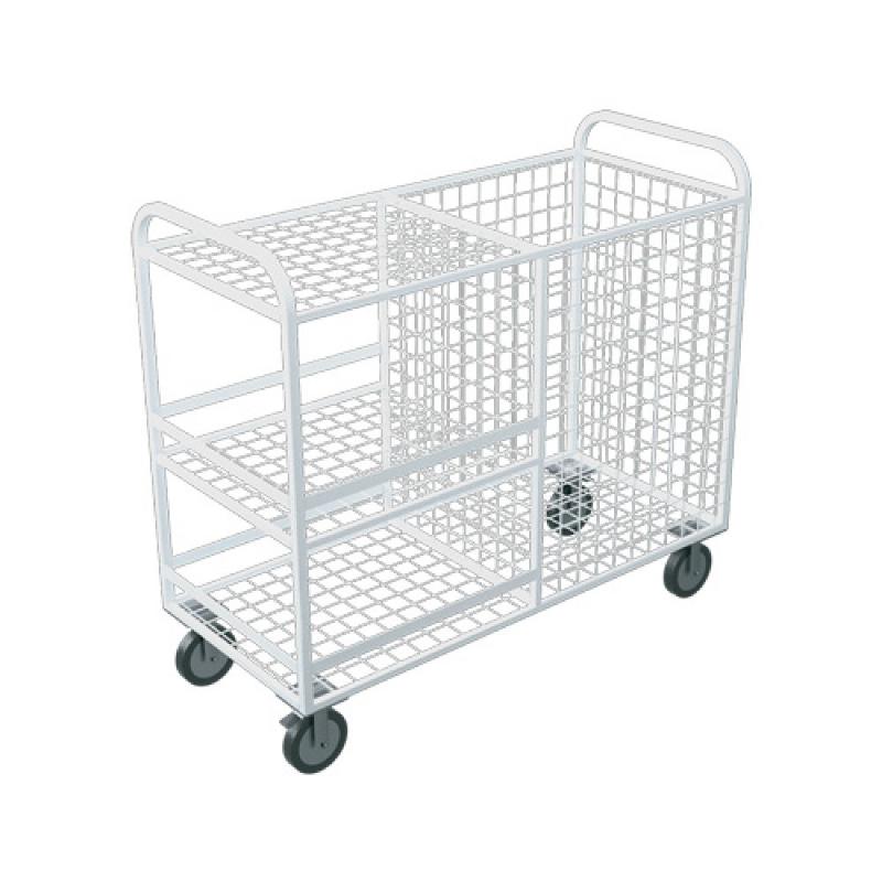 Візок медичний для білизни комбінований ВМб-5 (Медпромсервіс)